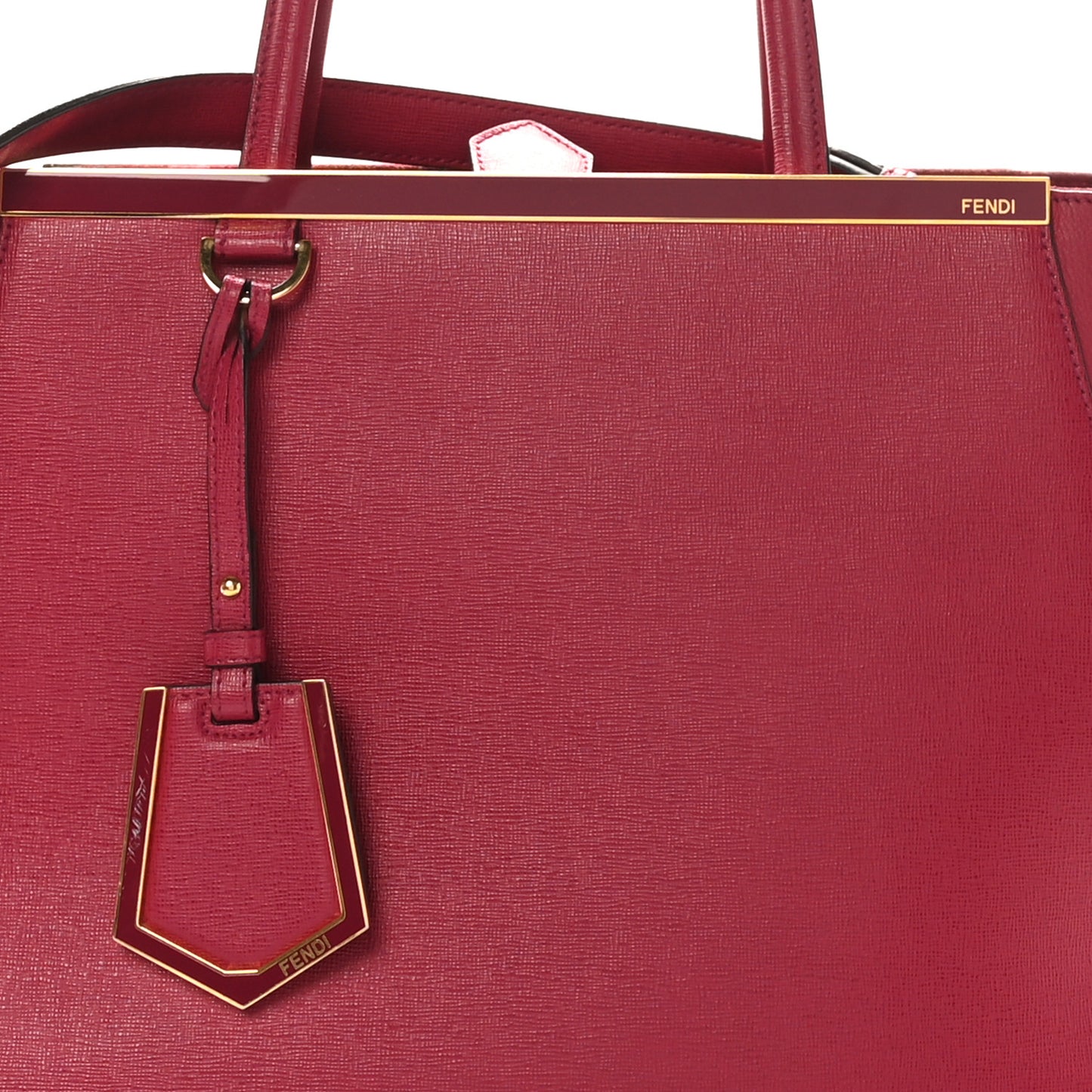 Vitello Elite Regular 2Jours Tote Amarena
