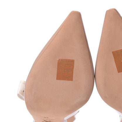 Christian Dior Patent Ribbon J'Adior Slingback 65mm Pumps 38 Nude 9 of 11