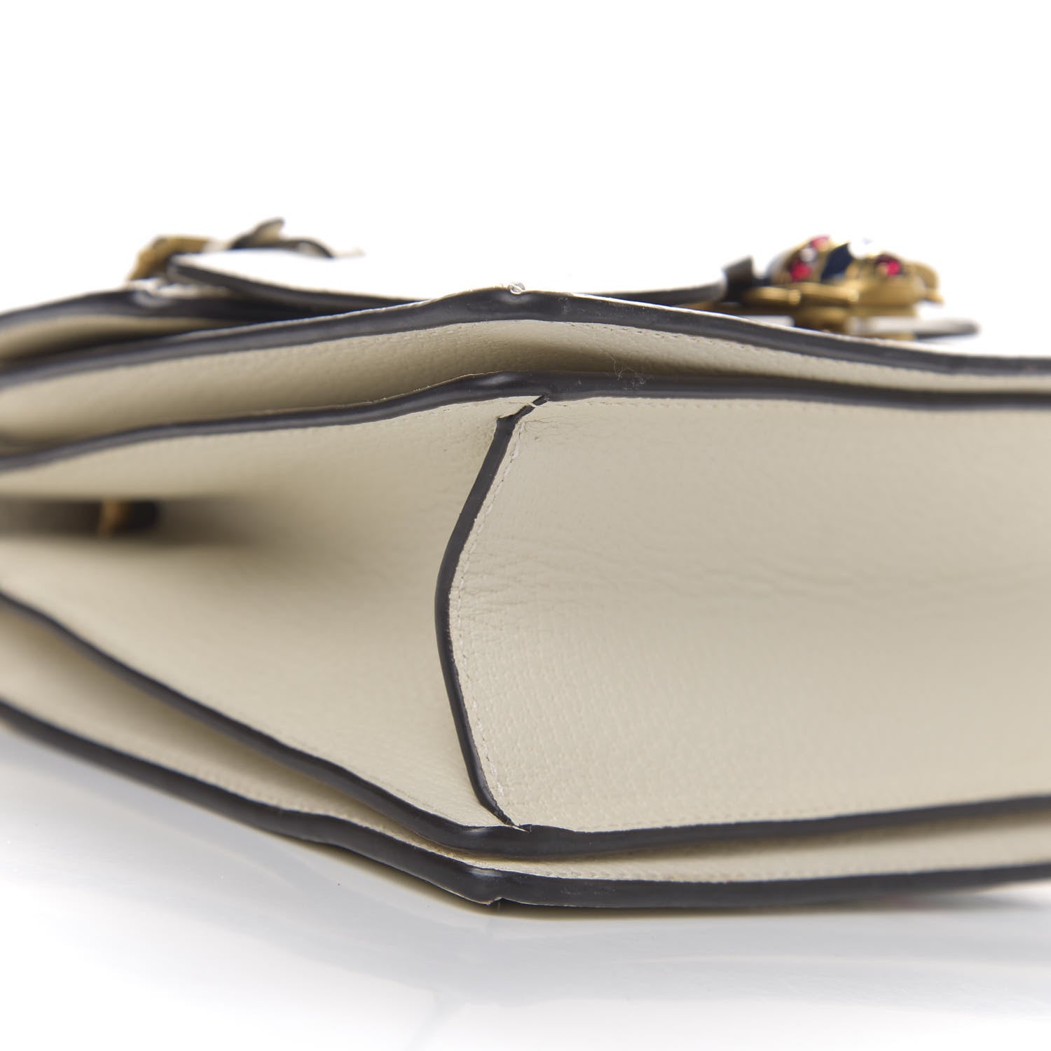 Gucci GG Supreme Monogram Small Queen Margaret Top Handle Bag White 5 of 13