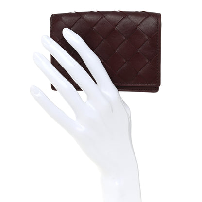 Bottega Veneta Nappa Intrecciato Card Holder Barolo 2 of 6
