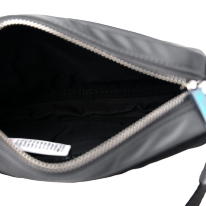 Burberry Econyl Logo Print Small Cannon Bum Bag Charcoal Grey 5 of 9