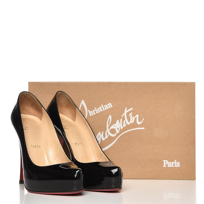Christian Louboutin Patent Rolando 120 Pumps 37 Black 16 of 16