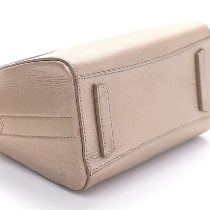Givenchy Metallic Sugar Goatskin Mini Antigona Light Pink 8 of 9