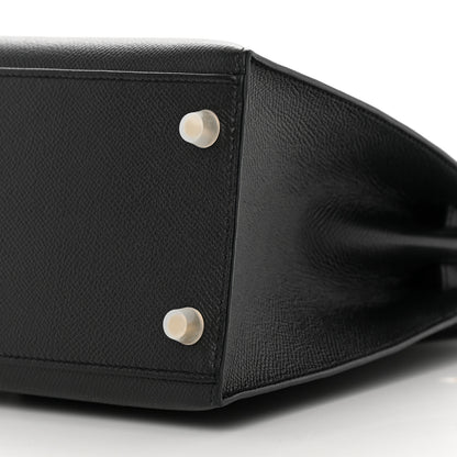 Hermes Epsom Kelly Sellier 28 Black 9 of 13