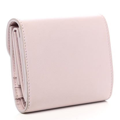 Celine Shiny Smooth Lambskin Small Triomphe Wallet Vintage Pink 3 of 10