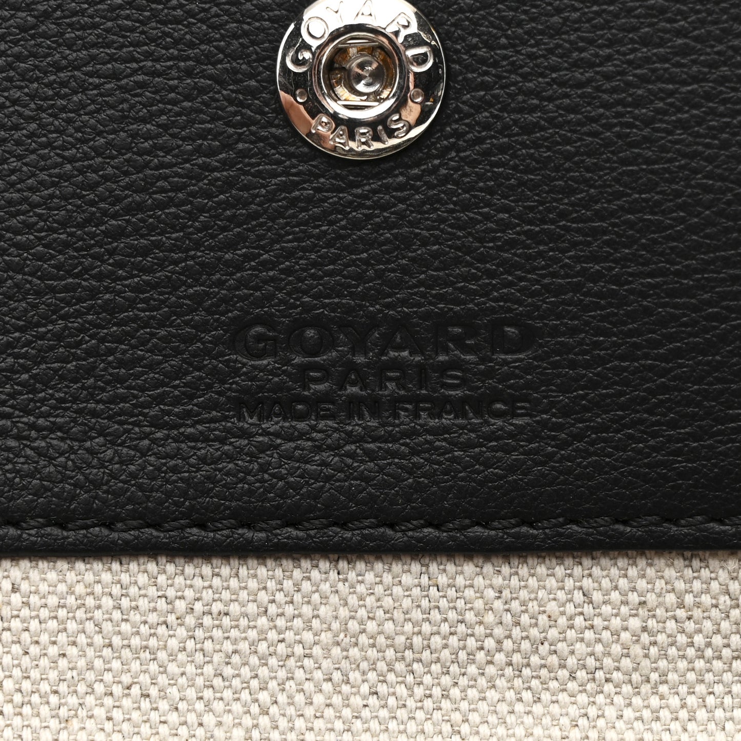 Goyardine Pouch Black
