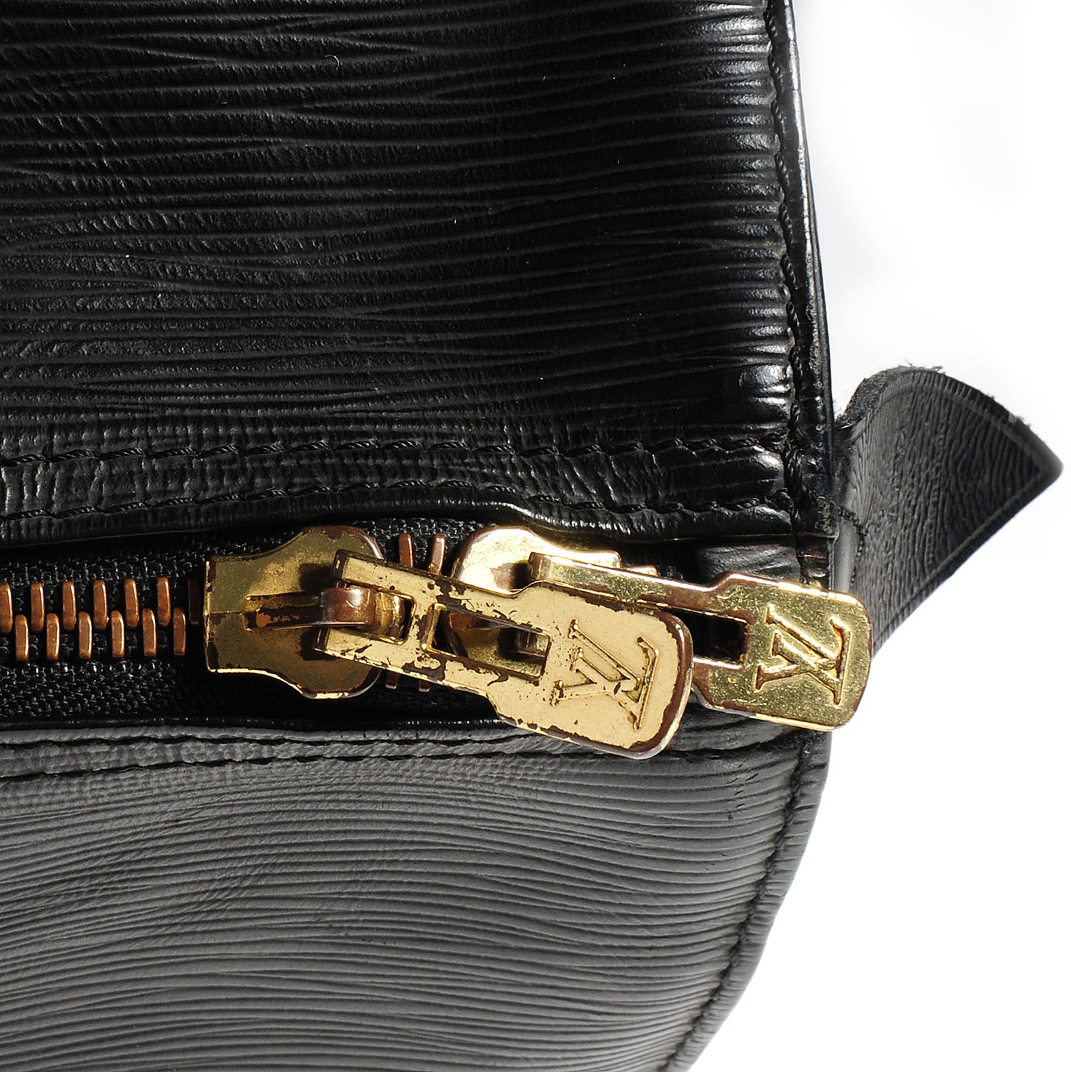 Louis Vuitton Epi Keepall 50 Black 5 of 8