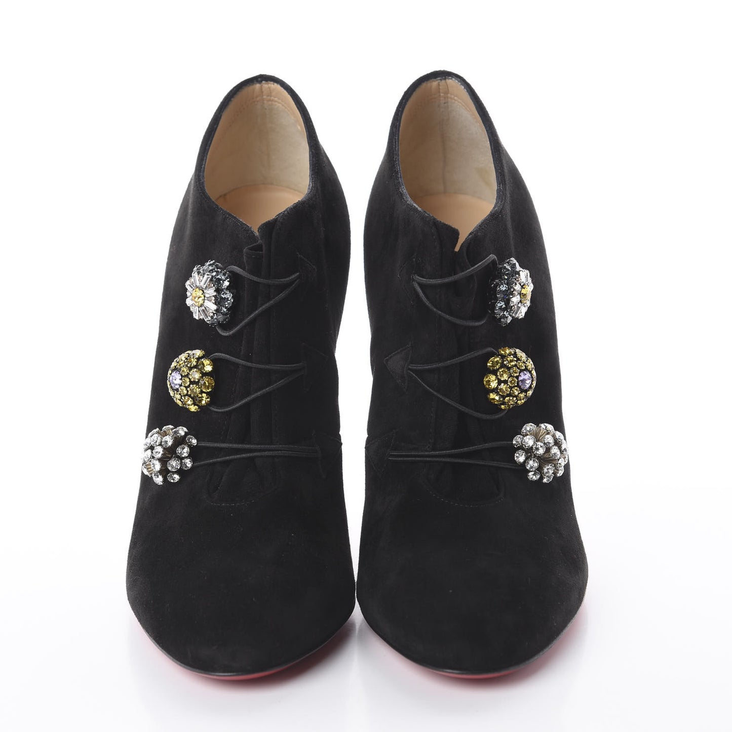 Veau Velours Bootoni MJ 100 Booties 38 Black