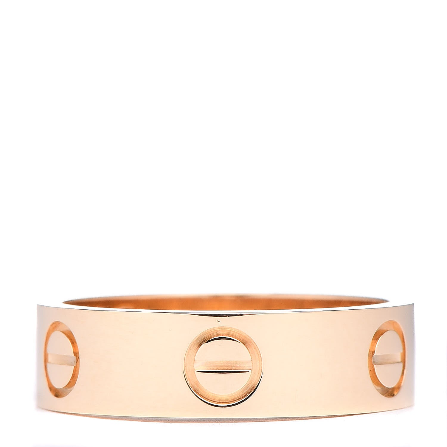 Cartier 18K Yellow Gold 5.5mm LOVE Ring 54 6.75 3 of 5