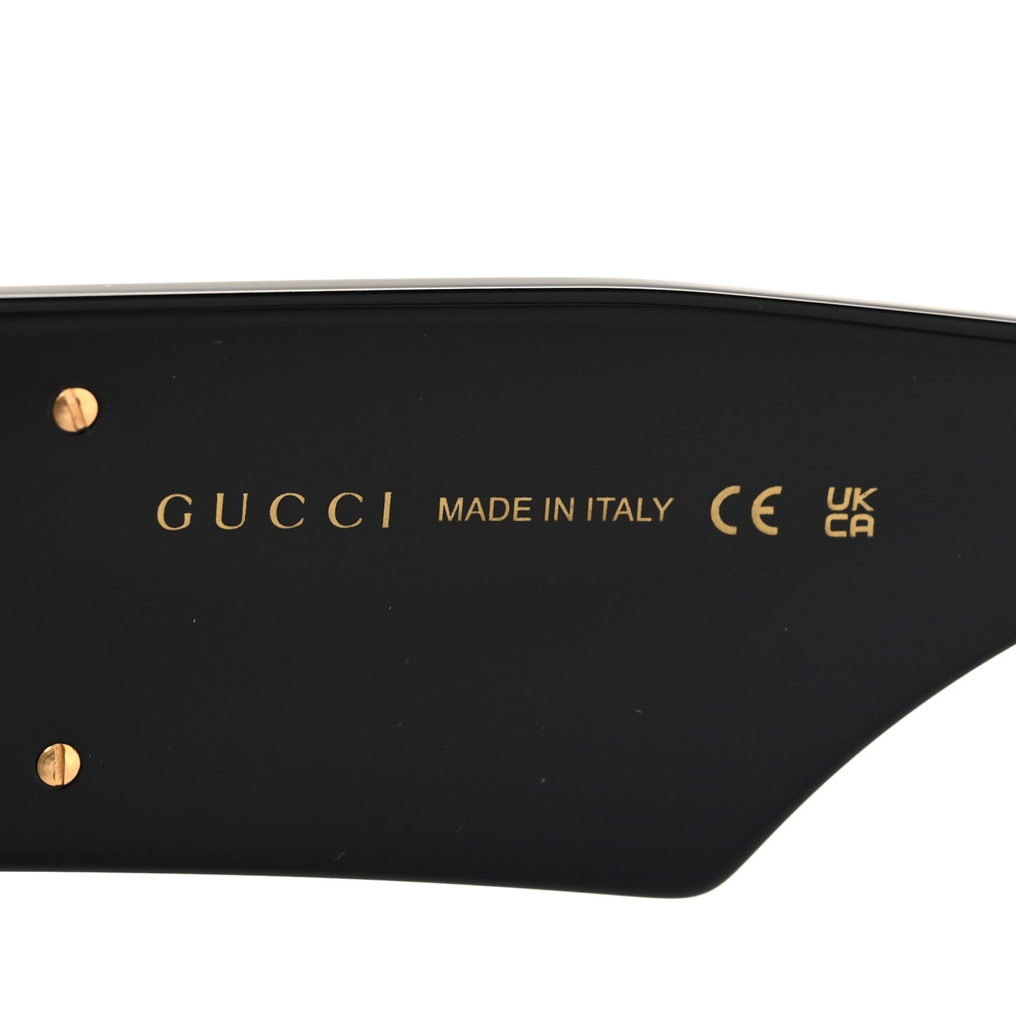 Acetate Square Frame Sunglasses Black