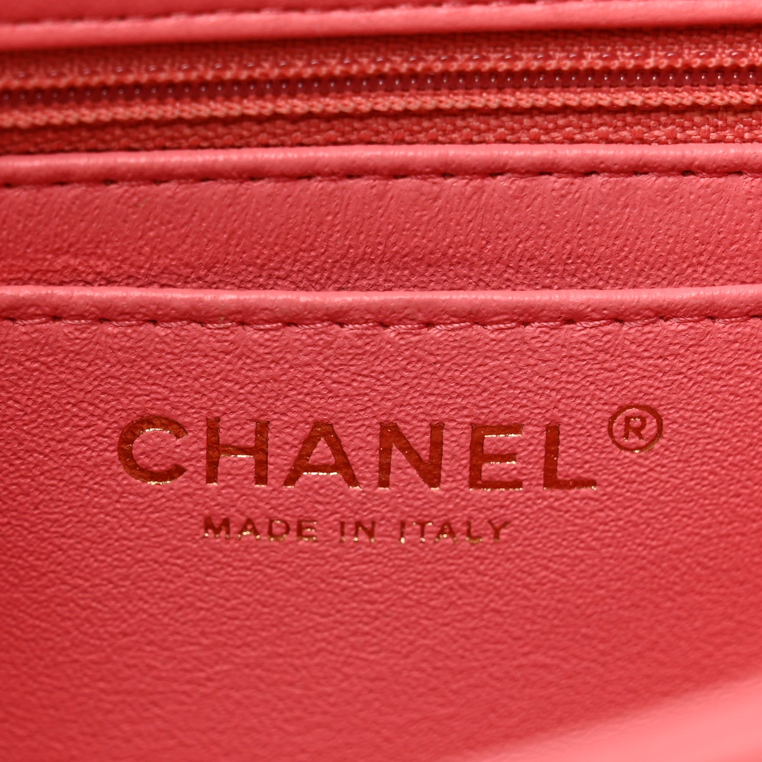 Chanel Lambskin Quilted Mini Square Flap Pink 7 of 12