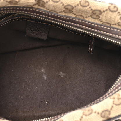 Gucci Monogram Medium Wave Boston Dark Brown 12 of 18
