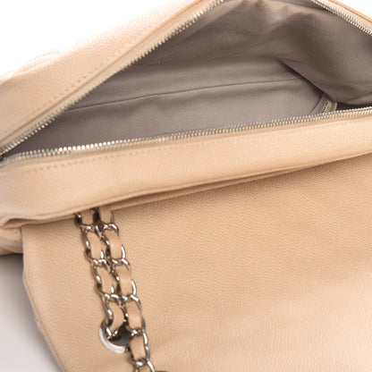 Chanel Caviar Quilted Jumbo Easy Flap Beige 5 of 10