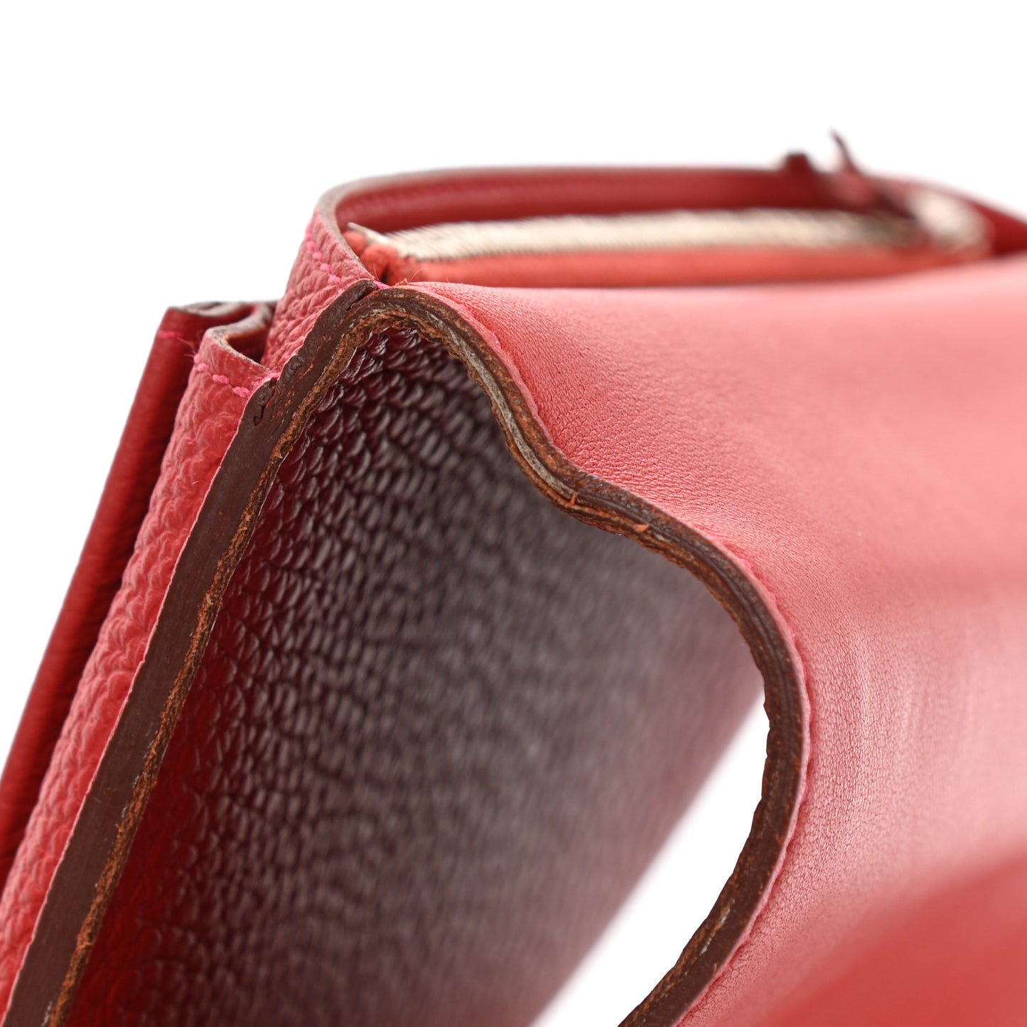 Togo Dogon Duo Wallet Rouge Casaque