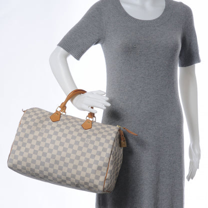 Louis Vuitton Damier Azur Speedy 35 2 of 7