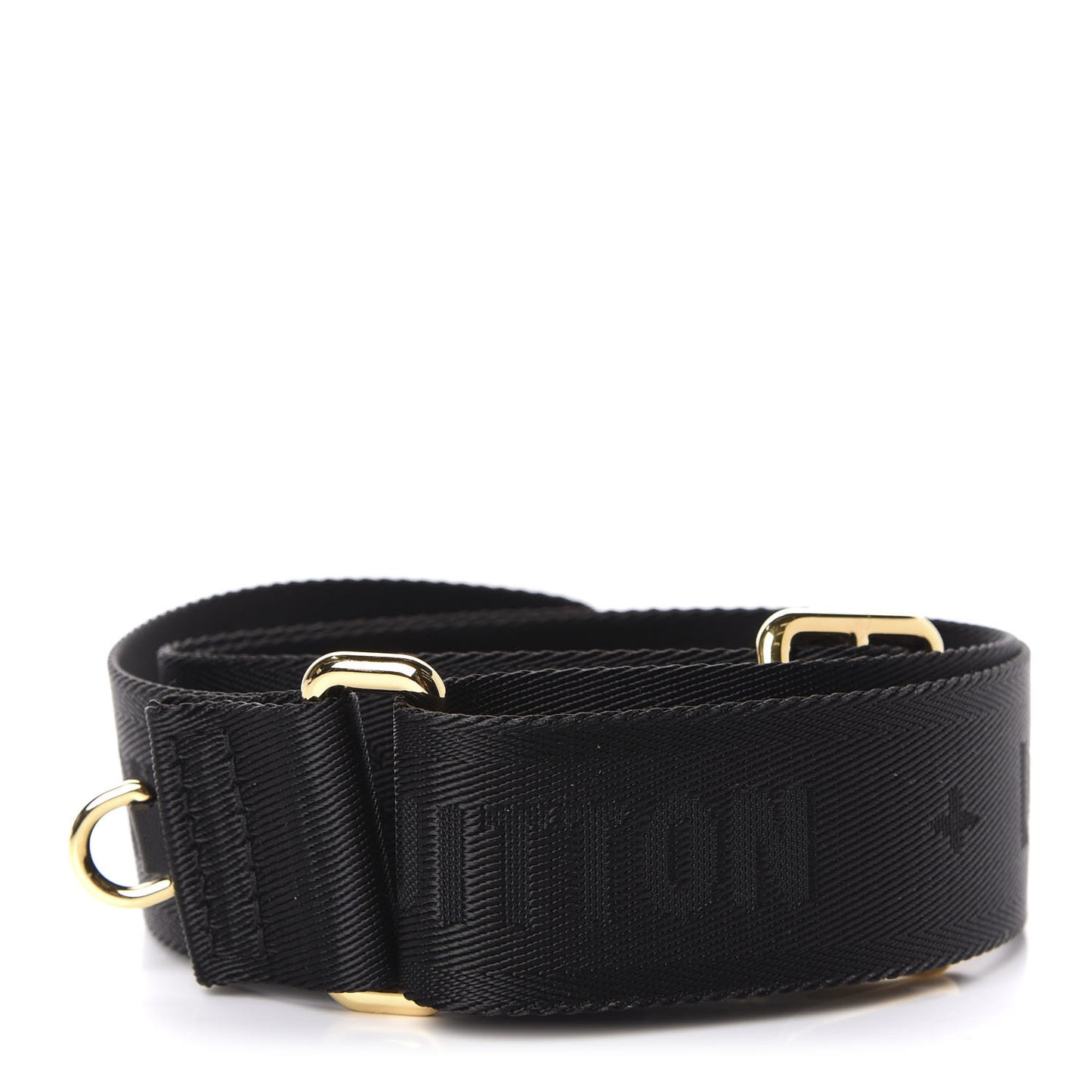 Nylon Petite Malle Souple Shoulder Strap Black