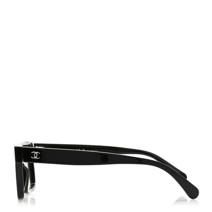 Chanel Acetate Square Sunglasses 5417 Black 2 of 7