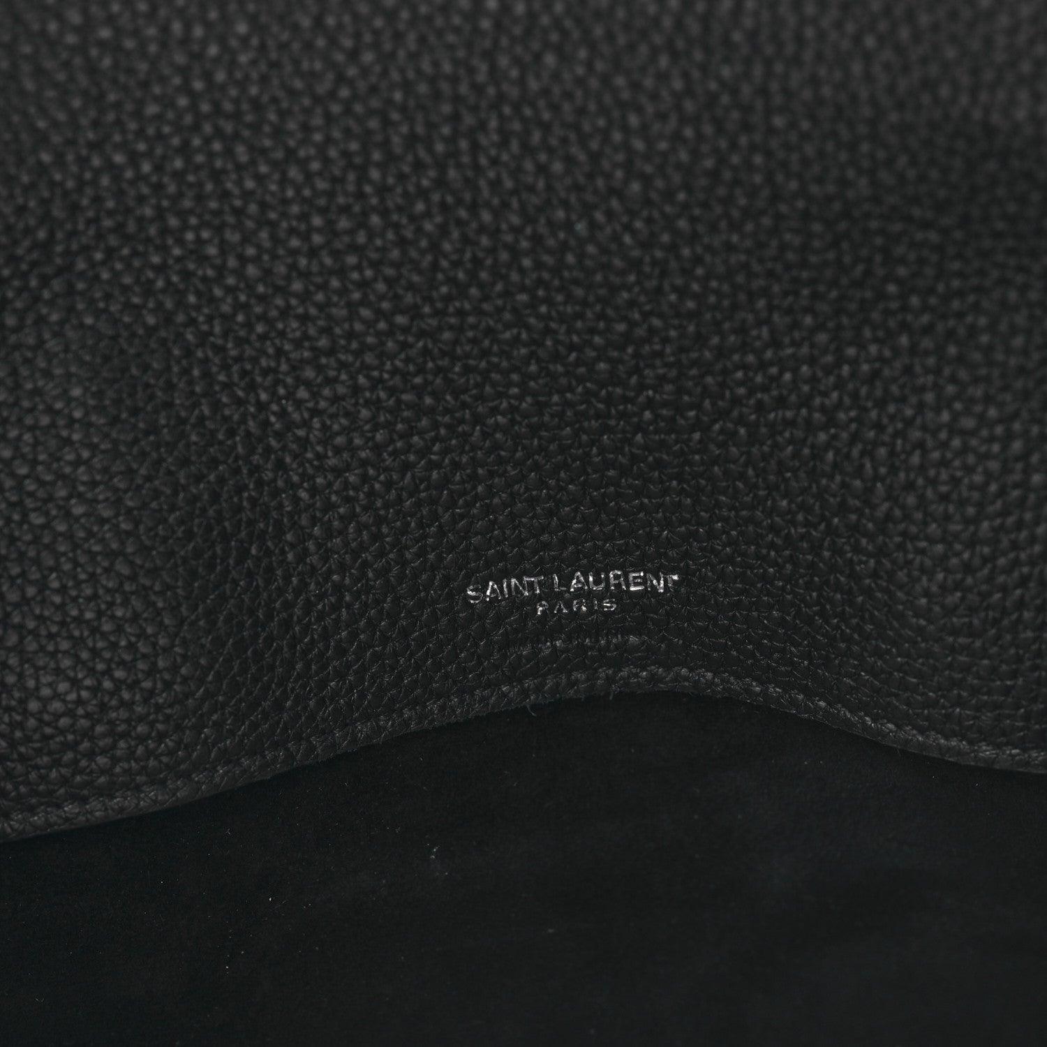 Saint Laurent Grained Calfskin Small Supple Sac De Jour Black 6 of 8