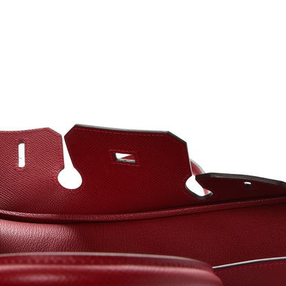Hermes Epsom Birkin 30 Rouge Casaque 9 of 37