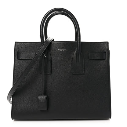 Saint Laurent Grain De Poudre Small Sac De Jour Black 1 of 9