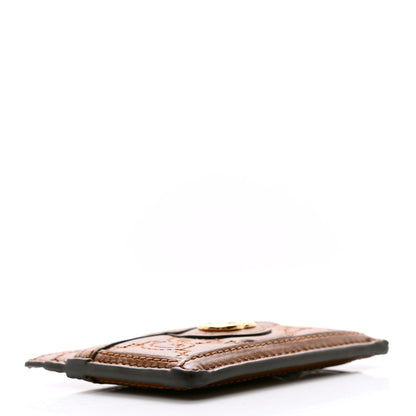 Gucci Calfskin GG Matelasse Card Holder Cuir 4 of 7