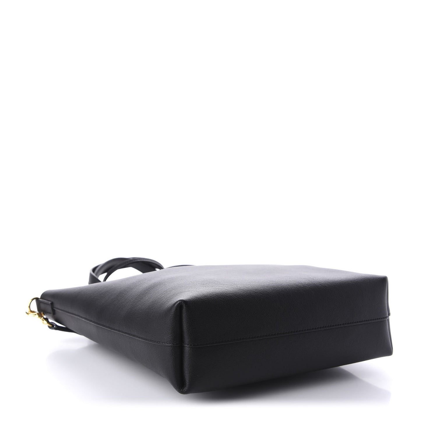 Calfskin Toy Shopping Tote Black