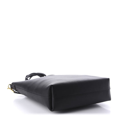 Saint Laurent Calfskin Toy Shopping Tote Black 4 of 12