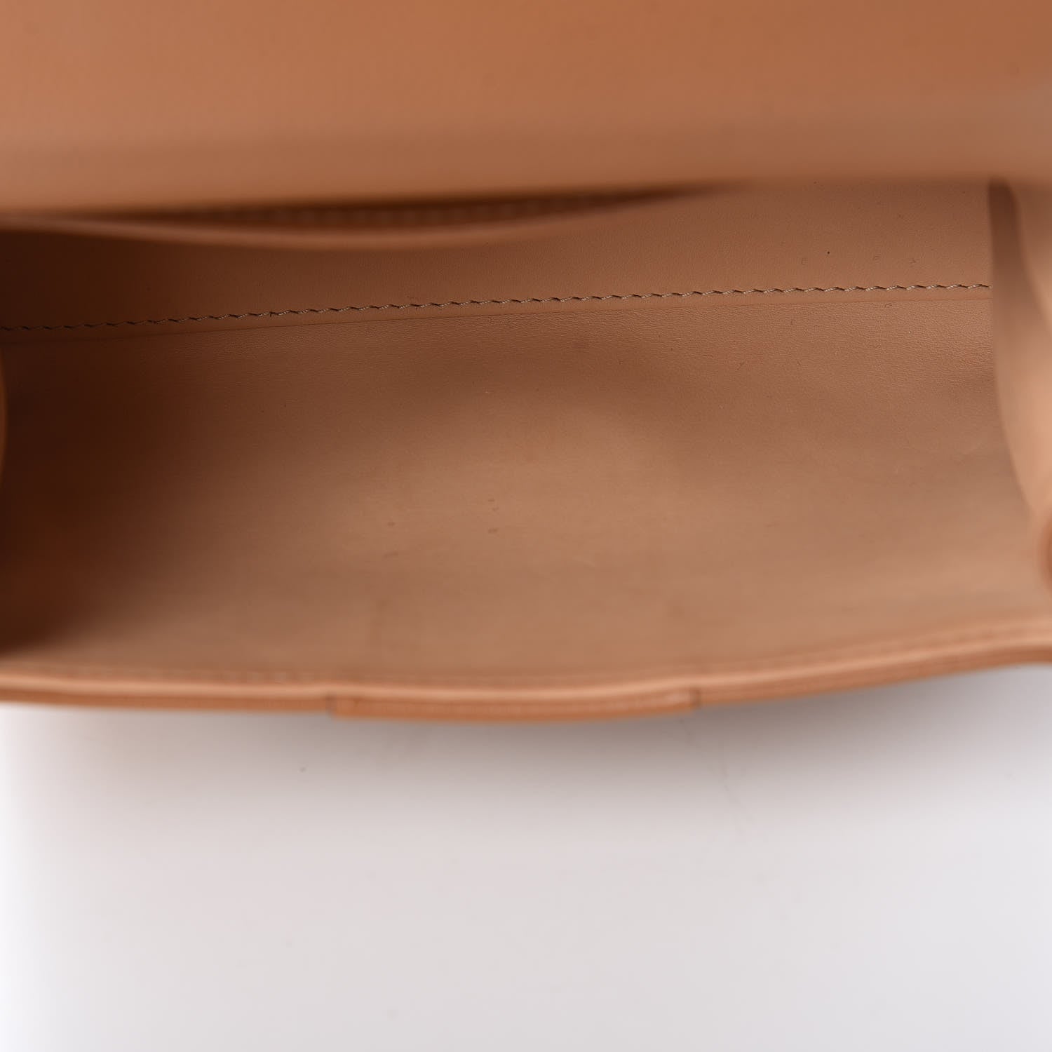 Delvaux Grained Calfskin Mini Brillant Satchel Natural 9 of 10