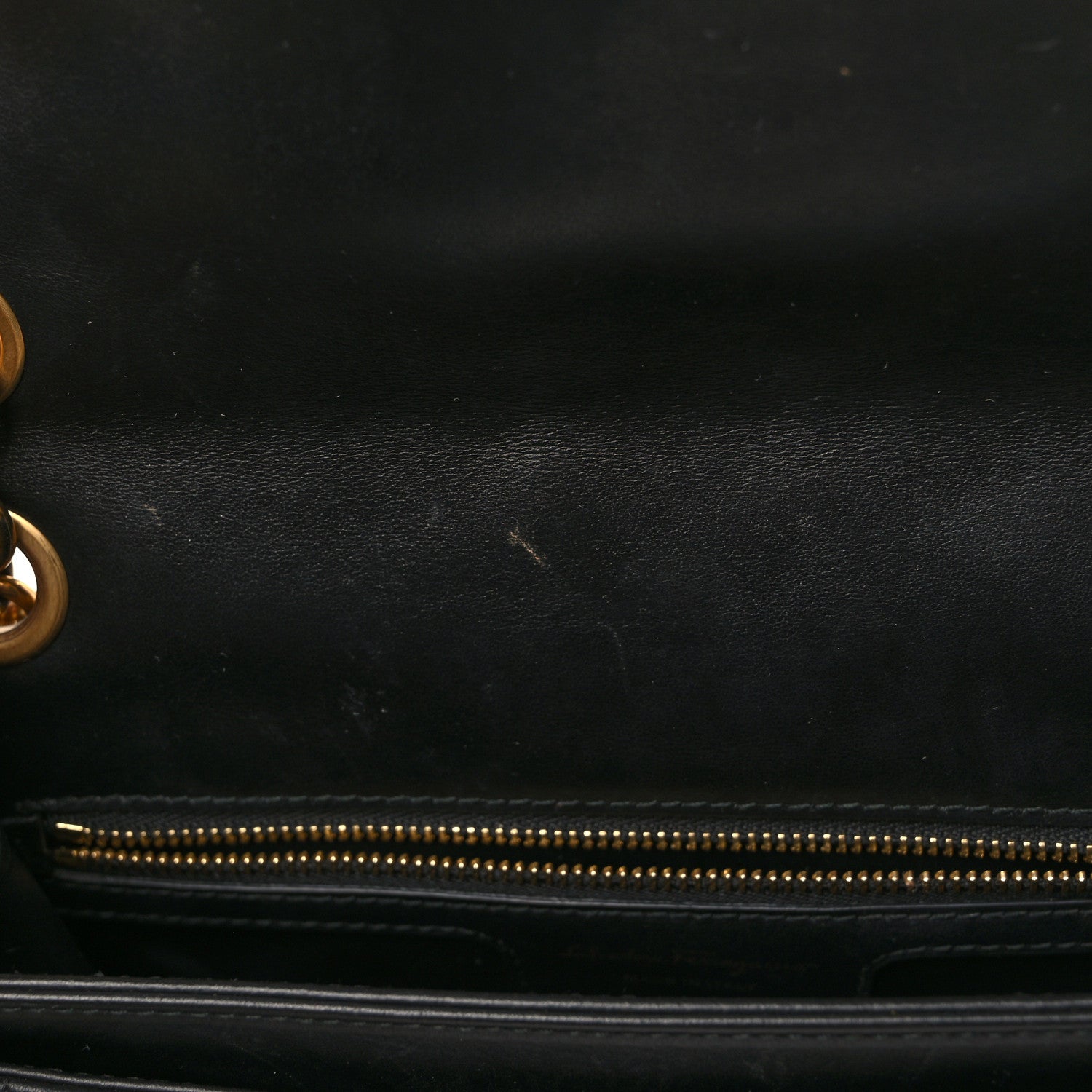 Salvatore Ferragamo Calfskin Quilted Gancini Flap Bag Black 10 of 11