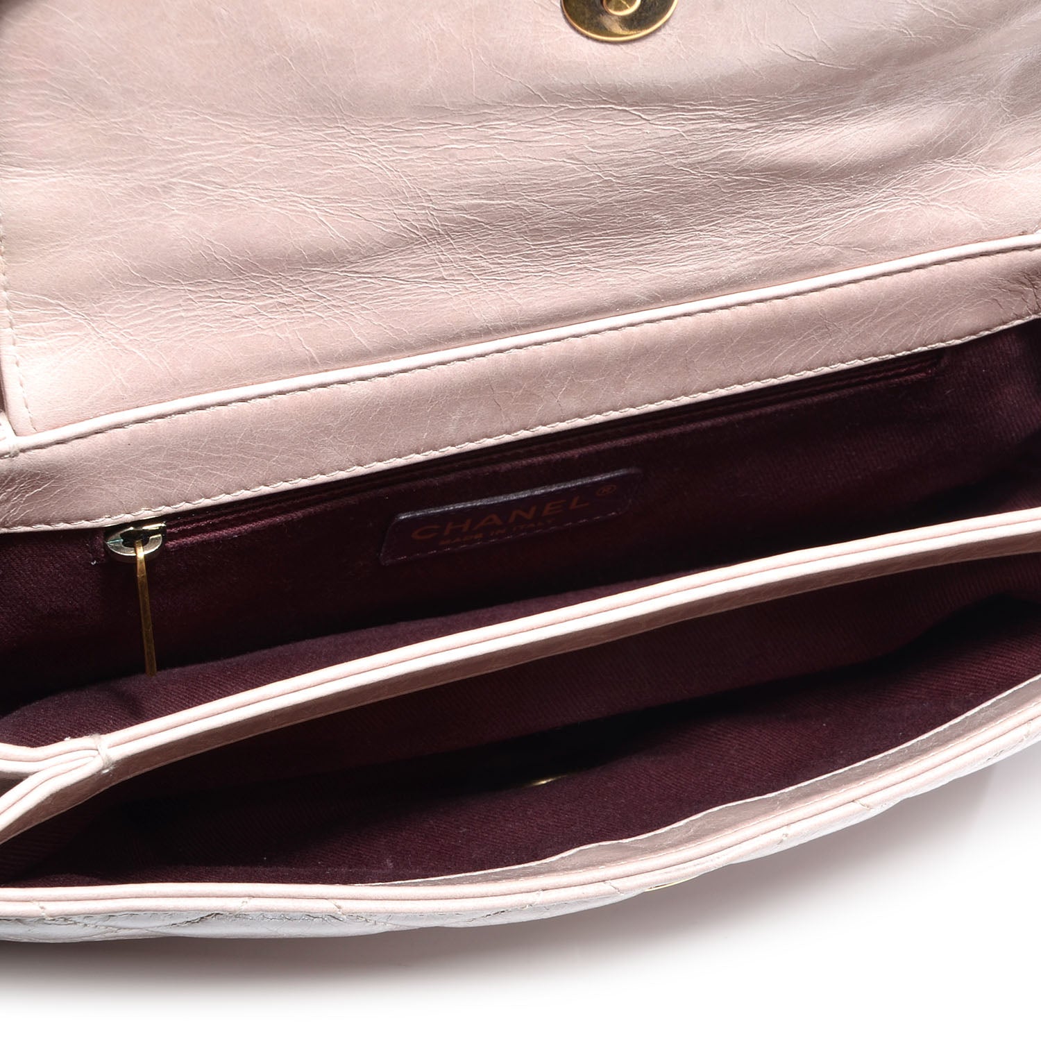 Chanel Calfskin Perfect Edge Medium Flap Light Pink 5 of 7