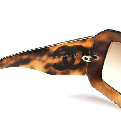 Chanel Oval Sunglasses 6022-Q Tortoise 5 of 7