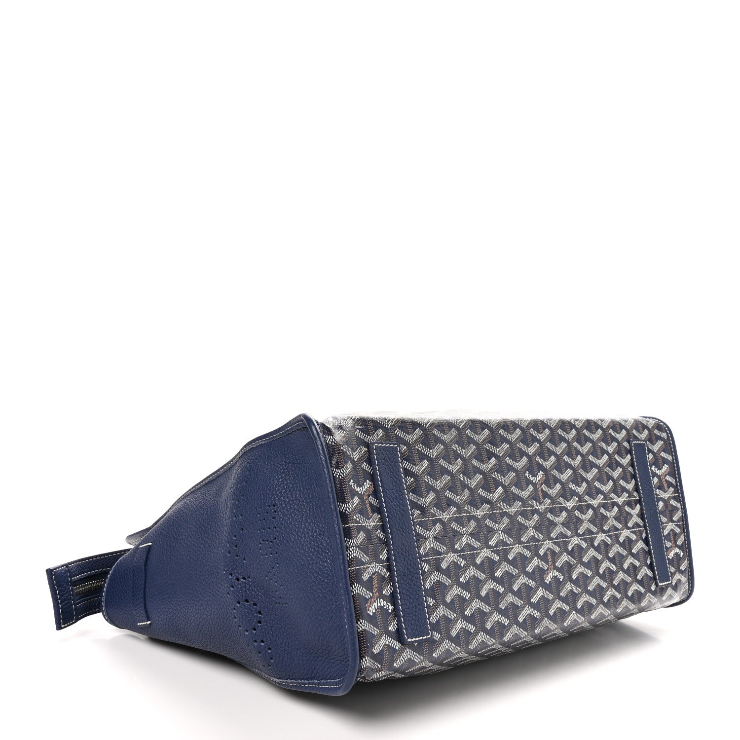Goyard Goyardine Sac Hardy Pet Carrier PM Navy 5 of 10
