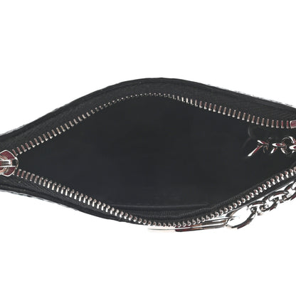 Gucci Microguccissima Key Ring Coin Case Black 5 of 7