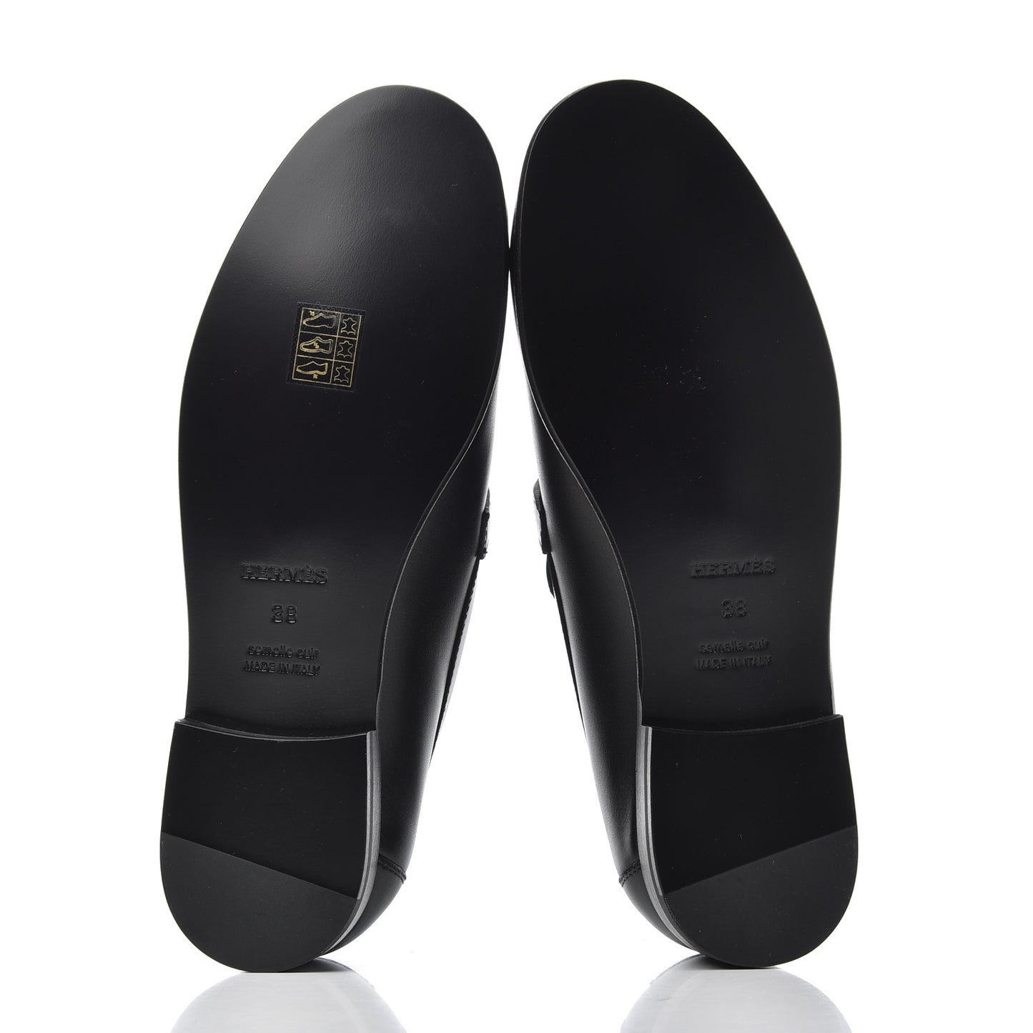 Calfskin Womens Destin Loafer 38 Black