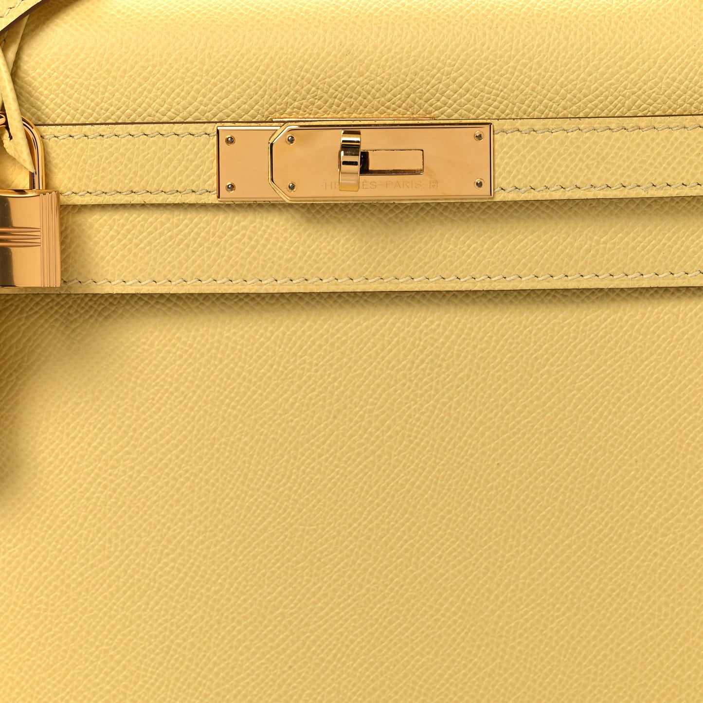 Epsom Kelly Sellier 28 Jaune Poussin