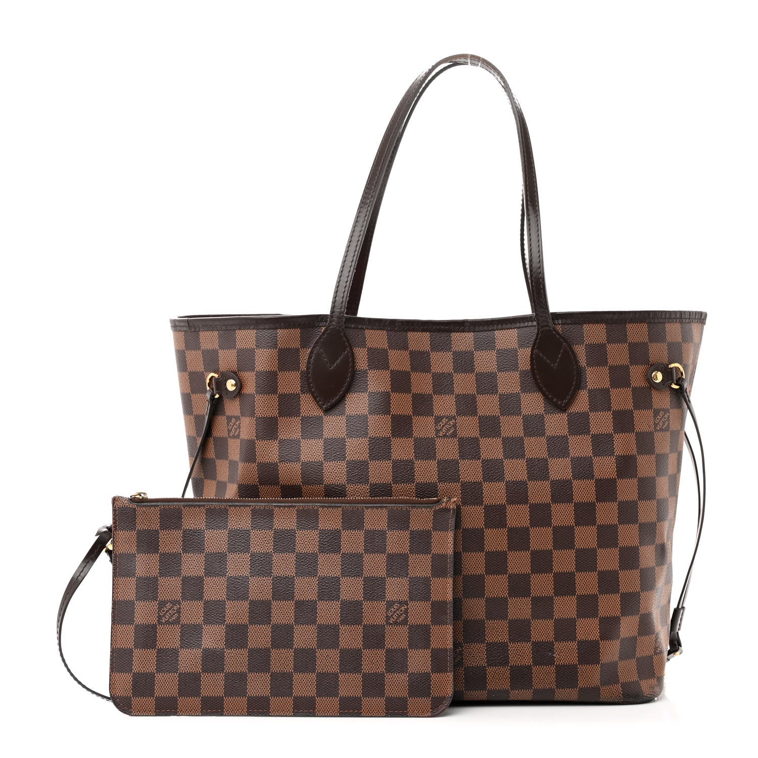 Louis Vuitton Damier Ebene Neo Neverfull MM 3 of 19