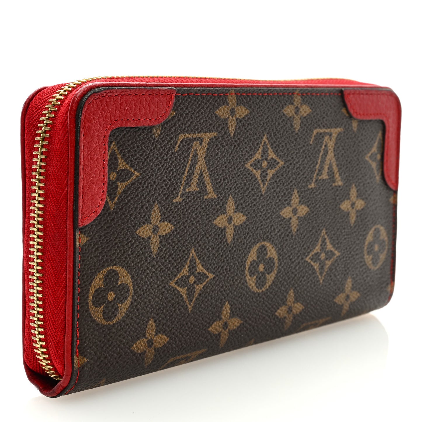 Monogram Retiro Zippy Wallet Cherry