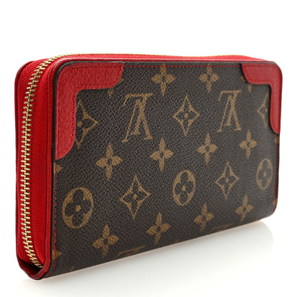 Louis Vuitton Monogram Retiro Zippy Wallet Cherry 3 of 6