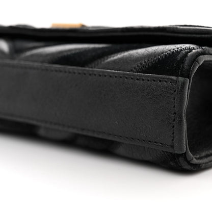 Saint Laurent Suede Calfskin Small Classic Y Quilted Monogram Kate Satchel Black 9 of 13