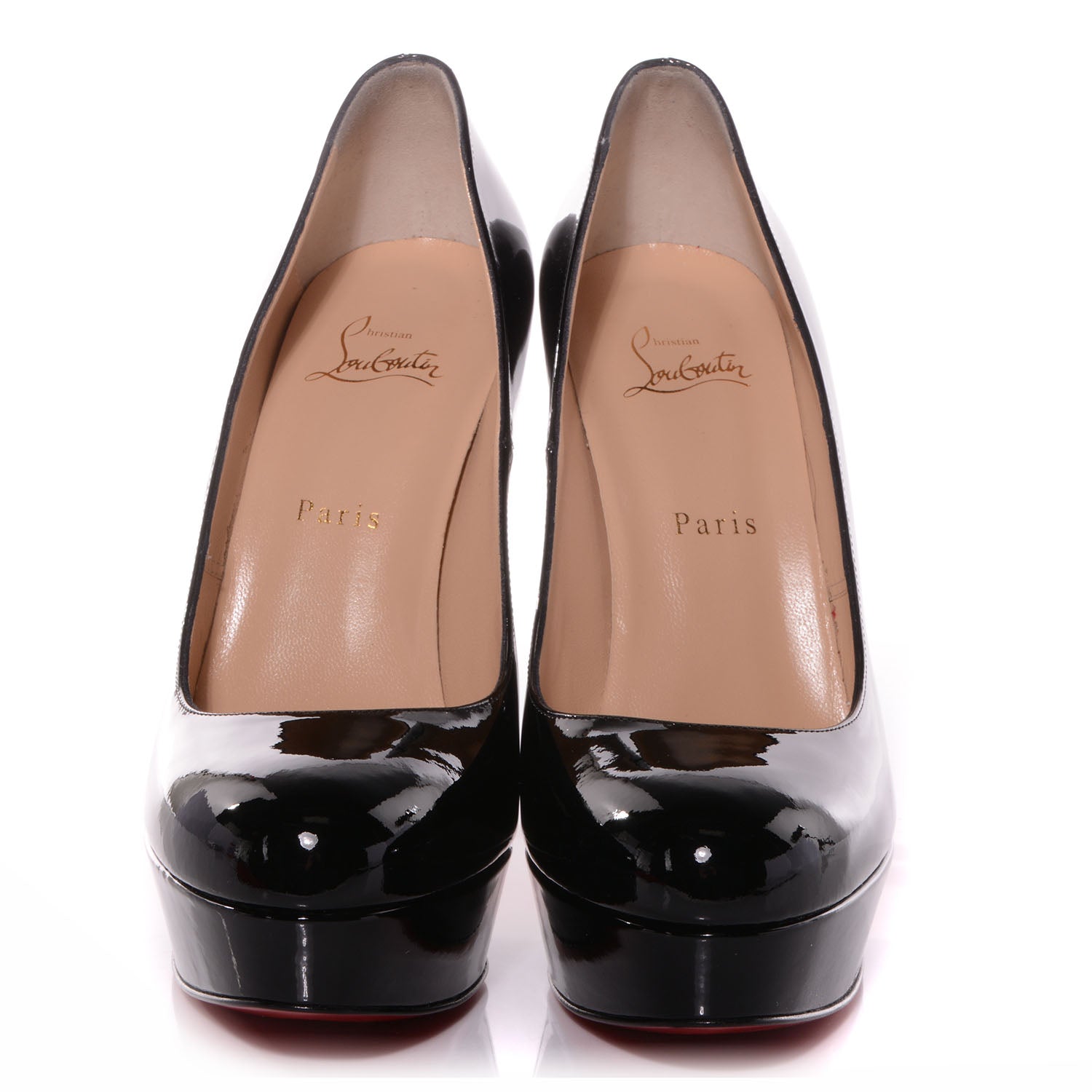 Christian Louboutin Patent Bianca 140 Pumps 40.5 Black 2 of 7