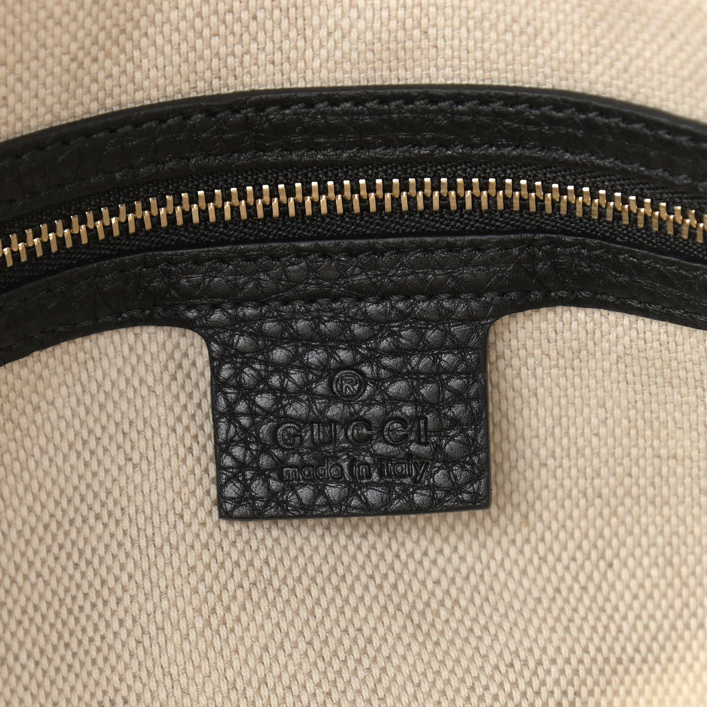 Pebbled Calfskin Medium Soho Bowler Black