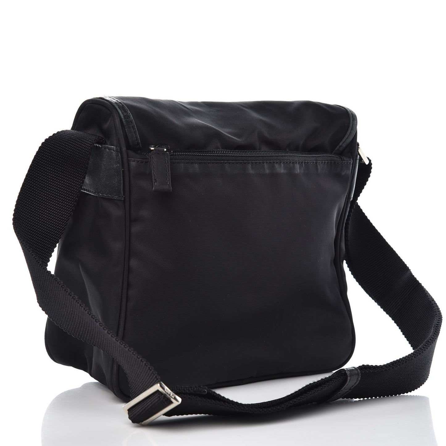 Nylon Vela Messenger Black