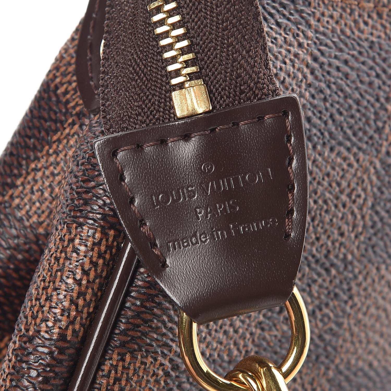Louis Vuitton Damier Ebene Eva Clutch 6 of 8