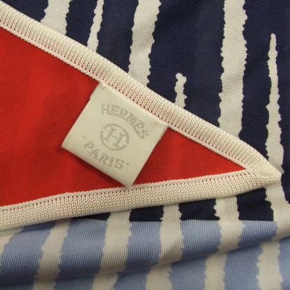 Hermes Silk Jersey La Mediterranee Triangle Scarf 6 of 6