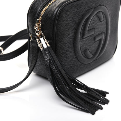 Gucci Pebbled Calfskin Small Soho Disco Bag Black 11 of 13
