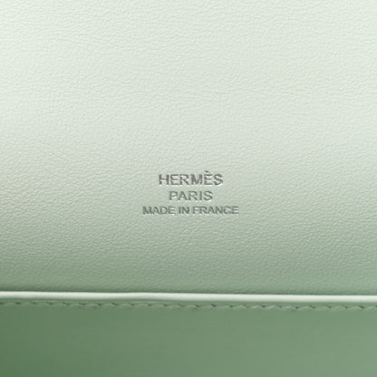 Hermes Swift Kelly Pochette Clutch Vert Peppermint 6 of 10