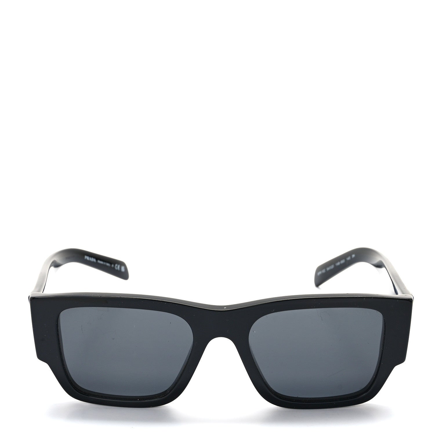 Prada Acetate Symbole Sunglasses SPR 10Z Black 2 of 8