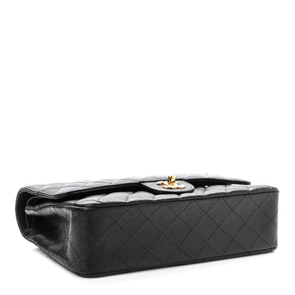 Chanel Caviar Quilted Medium Double Flap Black 4 of 10