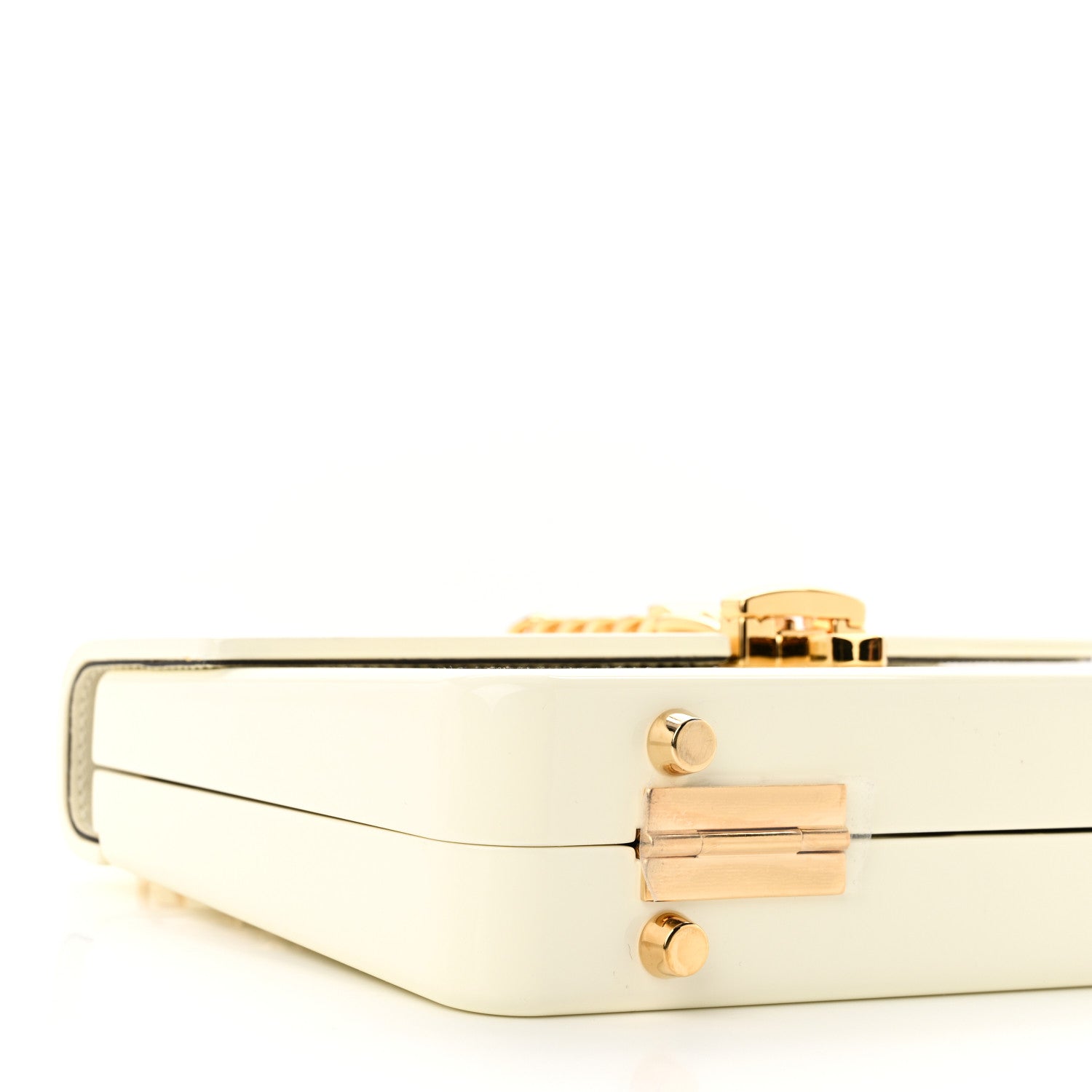 Gucci Plexiglass Mini Sylvie 1969 Top Handle Bag Ivory 9 of 11