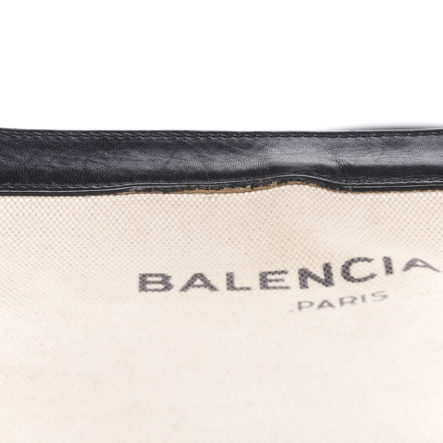 Cotton Canvas Pochette Crossbody Bag Black